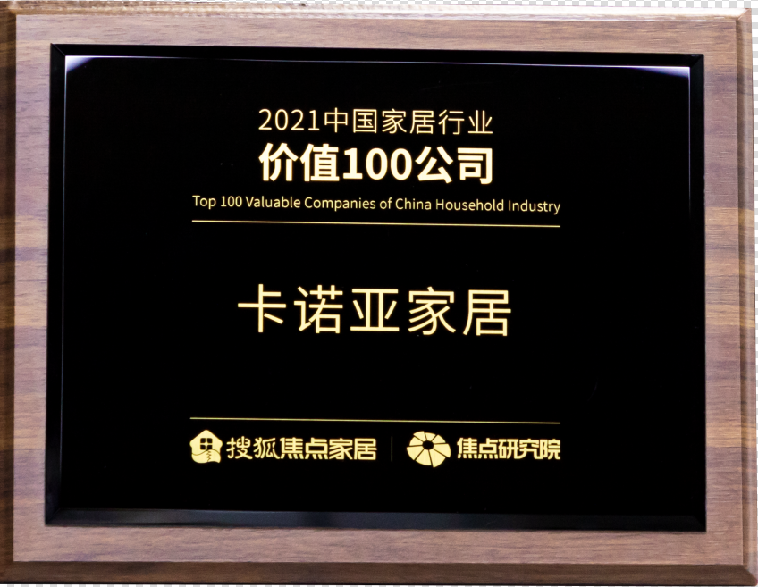 evo视讯官网
家居荣获“2021中国家居行业价值100公司”